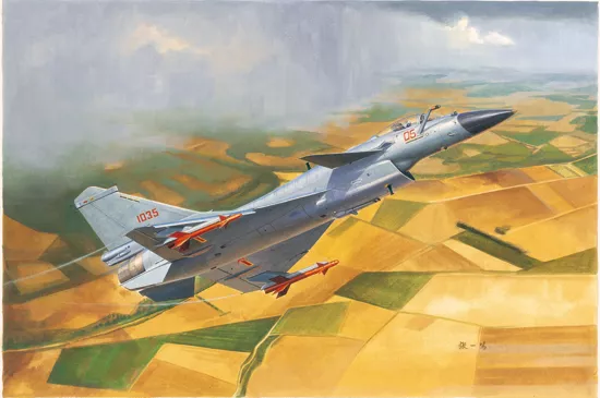 Trumpeter - Chinese J-10B Fighter 